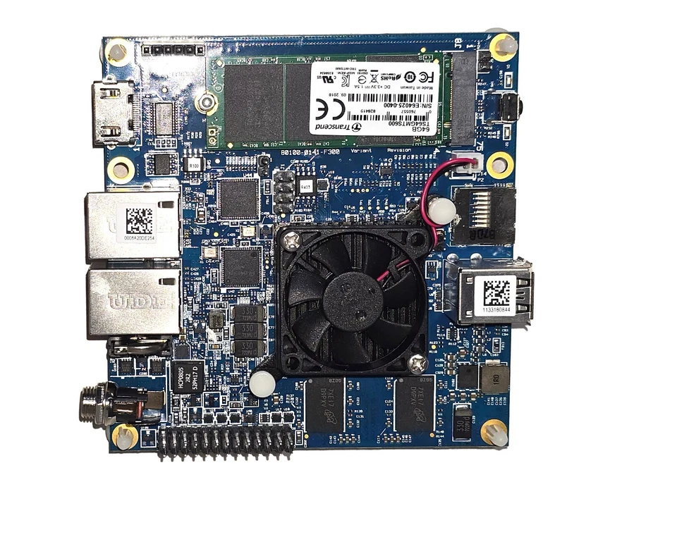 MinnowBoard Turbot Dual-E Intel Atom E3845 2GB RAM Dual Gig Enet SBC +64GB SSD - image 1 of 2