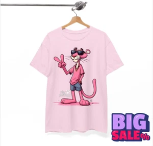 Pink Panther Light Pink Color Size S To 4XL Shirt Unisex Gift Funny KK370 - Picture 1 of 3