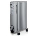 Oil Filled Radiator 9 11 Fin 2-2.5 KW Electric Portable Oil Heater & Thermostat
