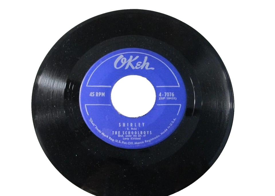 45 RECORD - THE SCHOOLBOYS - SHIRLEY - Image 1 of 1