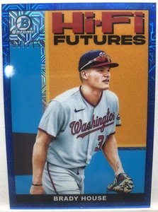 2022 Bowman Chrome Mega Blue Refractor HIFI-21 Brady House #65/150 1147 - Bild 1 von 3