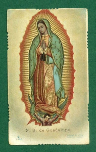 SANTINO Madonna Holy Card Images Pieuses Nostra Signora di Guadalupe - Picture 1 of 1
