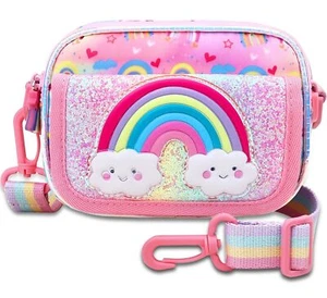 Girls Purse for Kids Age 3-8 - Rainbow Purse for Little Girl Gifts Crossbody Bag - Picture 1 of 9
