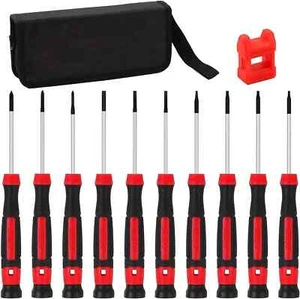 Juego de destornilladores de precisión de 11 piezas - Mini destornilladores magnéticos para anteojos, - Imagen 1 de 2