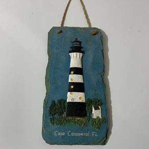 Cape Canaveral Florida Leuchtturm Wandrelief 7,75 "x 3,75" Machen Sie ein Angebot! - Bild 1 von 2