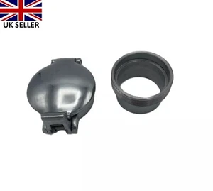POLISHED 2.5" "ASTON" MOCAL FUEL CAP - WITH ALLOY FILLER NECK - Picture 1 of 4