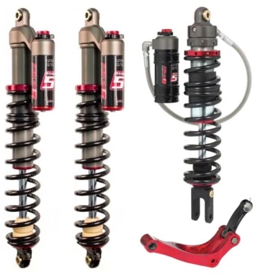 Amortiguadores ELKA SUSPENSIÓN ETAPA 5 DELANTEROS Y TRASEROS + ENLACE YAMAHA BANSHEE 350 87-2012 Foto 1 de 3