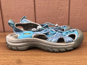 EUC Keen Women Venice H2 US 6.5 Blue Waterproof Sport Water Hiking Trail C8 - Picture 1 of 9