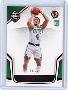 2019-20 Chronicles Carsen Edwards Red Parallel Rookie #d 8/75 RC- Boston Celtics