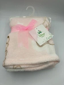 Disney Baby Winnie the Pooh Fleece Blanket Pink New With Tags Soft Fuzzy Lovey - Picture 1 of 3