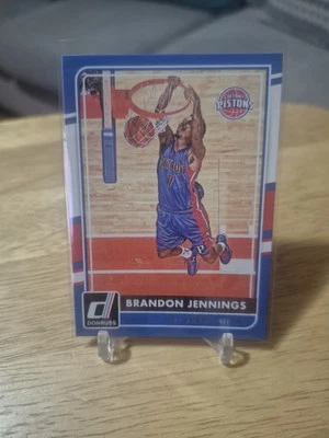 2015-16 Panini Donruss - Brandon Jennings #26 quase perfeito-perfeito não classificado  - Imagem 1 de 4