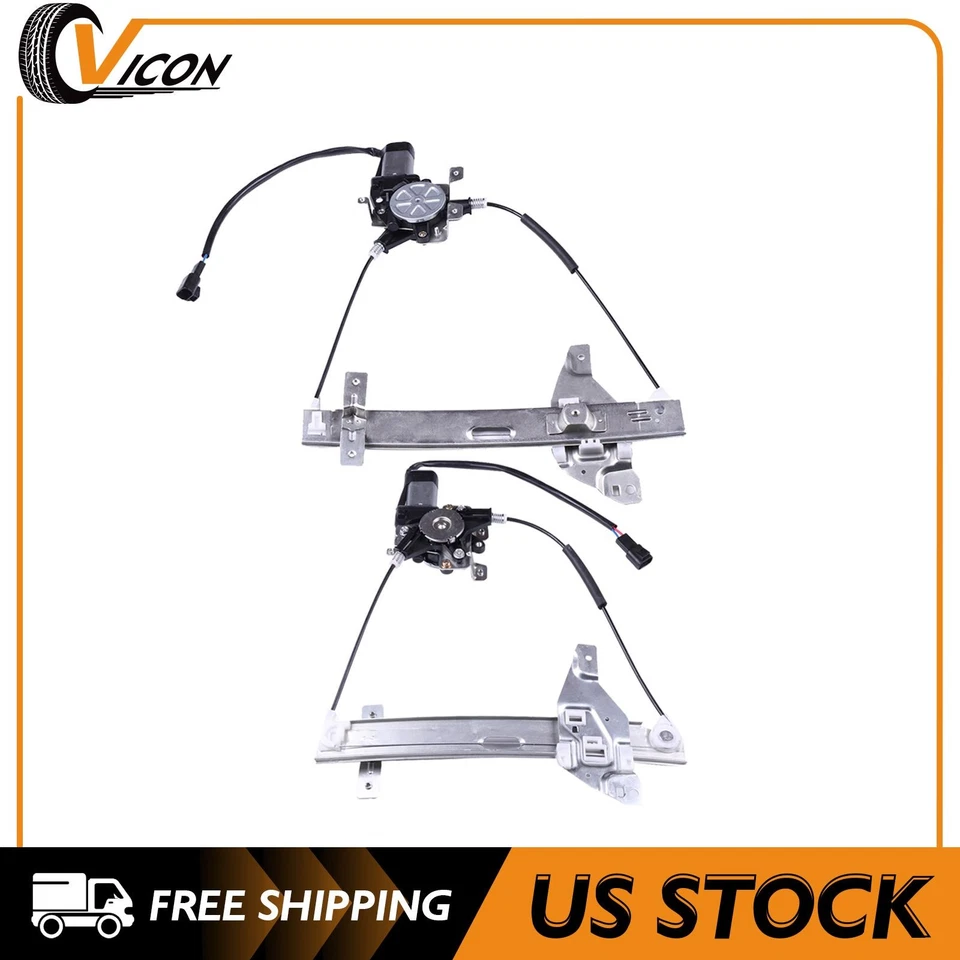 For 2000-2005 Chevrolet Impala Power Window Regulator w/ Motor Rear Left Right - Изображение 1 из 4