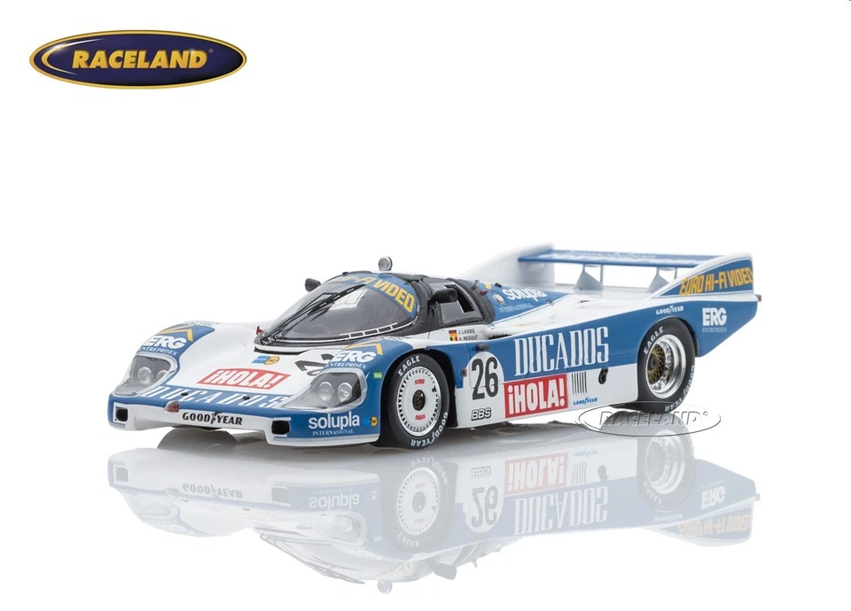 Porsche 956 Obermaier Ducados Le Mans 1985 Regout/Pareja/Casual Spark 1:43 S9865 - Image 1 of 4