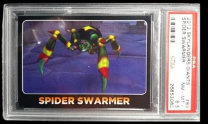 2012 Skylander Giants Topps Spider Swarmer PSA 8.5 Europe Limited #83 - Picture 1 of 2