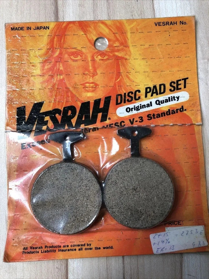 Pastillas de freno Pastillas de freno Yamaha TZ250 TZ350 409-W0045-00 XX1304 Foto 1 de 1