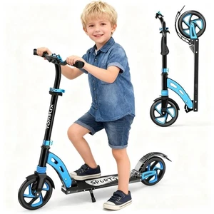 Kinderroller Cityroller Scooter Tretroller Roller Klappbar Kickroller Tretroller - Bild 1 von 8