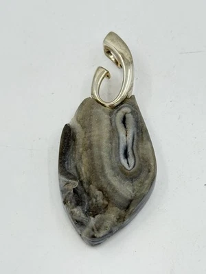 "Colgante Druzy de plata esterlina Whitney Kelly WK 2,25"" 11,5 g" Foto 1 de 4