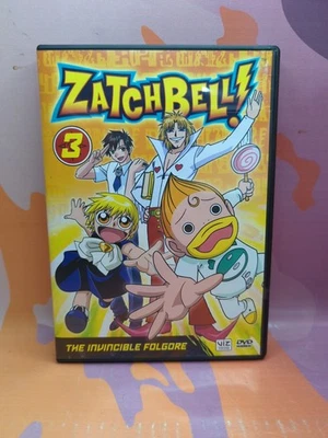 Zatch Bell - Vol. 3: The Invincible Folgore (DVD, 2006) Episodes 9-12 - Anime - Image 1 of 3
