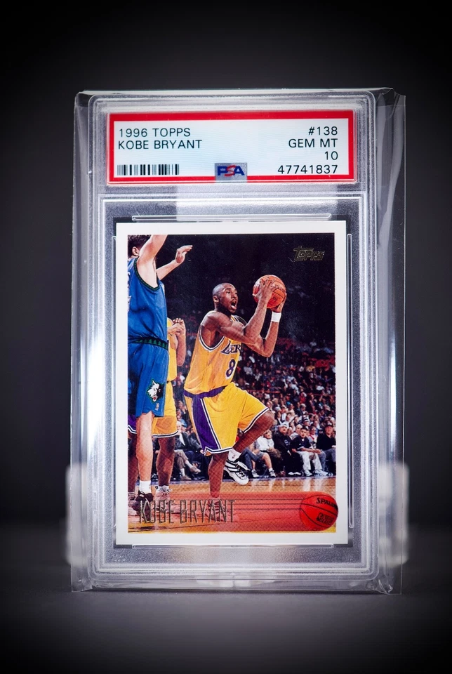 1996 Topps Kobe Bryant #138 PSA 10 - Imagem 1 de 1
