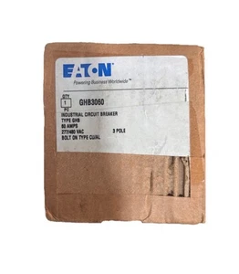 Eaton GHB3060 60A, 3 pole 480 volt bolt on Circuit Breaker - Picture 1 of 2