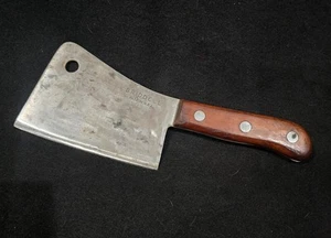 Vintage Briddell Meat Cleaver n.860 - 6'' lama da macellaio stock #10 @MC - Foto 1 di 11