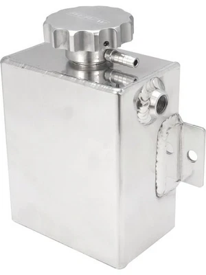 Proflow Radiator Overflow Tank Fabricated Aluminium 150 height, 120mm (PFERO4P) - Image 1 of 4
