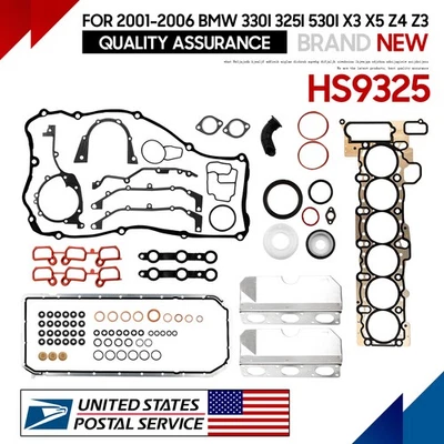 Juego de juntas de culata para BMW 325i 530i X3 X5 Z4 2001-2006 2,5 y 3,0 DOHC M54 M56 Foto 1 de 4