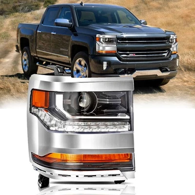 For 2016 2017 2018 Chevy Silverado 1500 HID/Xenon Headlight Passenger Side - Image 1 of 4