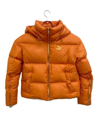 PUMA                    hooded down jacket orange - Image 1 of 4