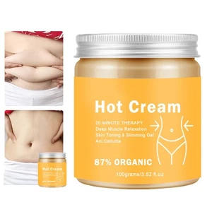 100g Fat Burning Cream Sweat Cream For Weight Loss Slimming Body Muscle Firming - Picture 1 of 12