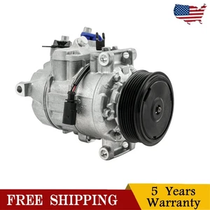 98350 Compresor de aire acondicionado nuevo para Audi A4, A5, A6, Q3, Q5, Q7, A4/A5/A6/Q3 Quattro - Imagen 1 de 16