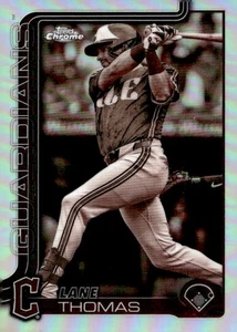 Chrome #52 Lane Thomas Sepia Refractor - Picture 1 of 2