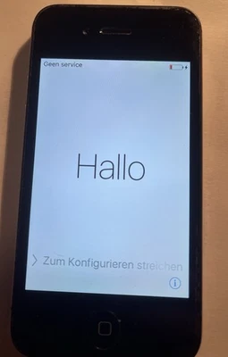 Apple iPhone 4s - 16 GB - Schwarz (Ohne Simlock) - Bild 1 von 4