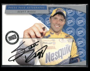 Scott Riggs 2002 Press Pass Auto - Picture 1 of 2