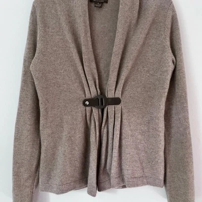 Fenn Wright Manson beige neutral cashmere cardigan size Small - Image 1 of 4