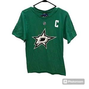 NWT Fanatics Men’s NHL Dallas Stars #14 Jamie Benn Green T-Shirt Size Small - Picture 1 of 8