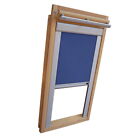 Sichtschutzrollo Schiene Dachfensterrollo f&#252;r Velux GGL/GPL/GHL - mittelblau