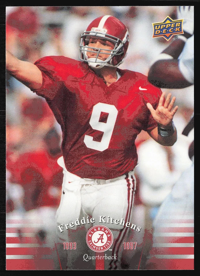 2012 Upper Deck University of Alabama #69 Freddie Kitchens - Image 1 of 2