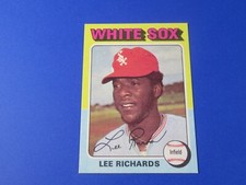 1975 TOPPS LEE RICHARDS #653 CHICAGO WHITE SOX HIGH GRADE LOOKS PACK FRESH!