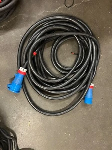 20 Fuß 8 AWG, 5/C SOOW 90C, 600 V 35 FUSS mit 3P + N + E 3 Phasen Stecker Buchse. - Bild 1 von 1