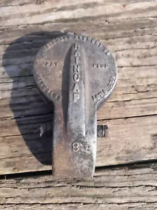 VINTAGE ALUMINUM WATERLOO FOUNDRY CO. TRACTOR MUFFLER RAIN CAP, 3" USED ORIGINAL - Picture 1 of 6