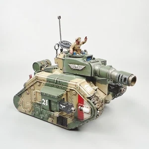 Astra Militarum Leman Russ bemalt - Warhammer 40k Armee Imperiale Garde - Bild 1 von 7