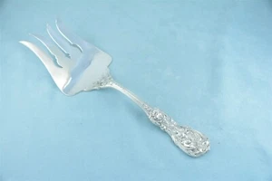 Tenedor para servir pescado macizo Reed & Barton Francis I Sterling 9-7/8" nueva marca sin mono - Imagen 1 de 7