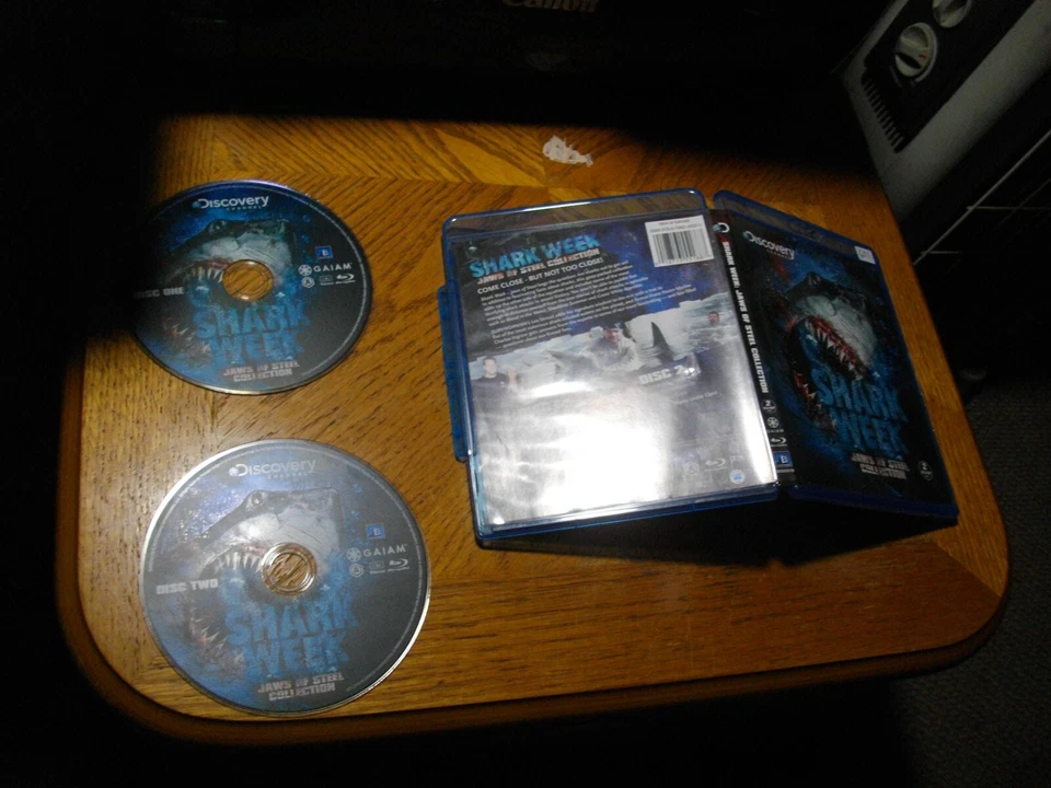 Shark Week: Jaws of Steel Collection (Blu-ray Disc, 2010, 2-Disc Set) - Image 1 of 1