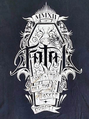 Camiseta Fatal Clothing Marca Gótica Punk Terror Ropa de Calle Para Hombres 2XL TV De Colección Foto 1 de 2