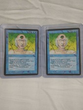 MTG Amnesia x2 The Dark vintage uncommon magic card 1994 see pics!