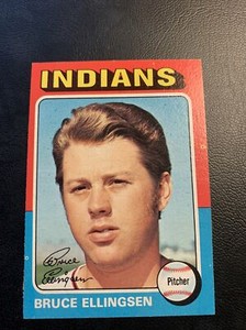 #288 Bruce Ellingsen Cleveland Indian’s￼   1975 Topps Cb26