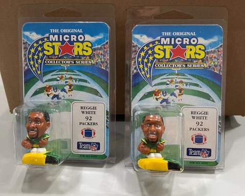 1995 Micro Stars Collectors Series MLB Figure Reggie White Cover