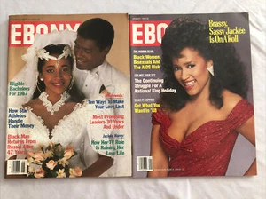Jackée Harry EBONY Magazine Lot of 2 June 1987, January 1988 - Picture 1 of 9
