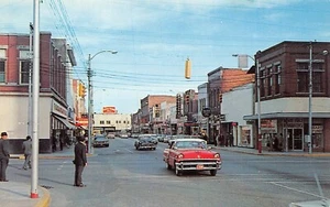 # G1490    FLORENCE,  S.C.       POSTCARD,  EVANS STREET - Picture 1 of 2